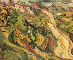 Paysage - La route, 1922